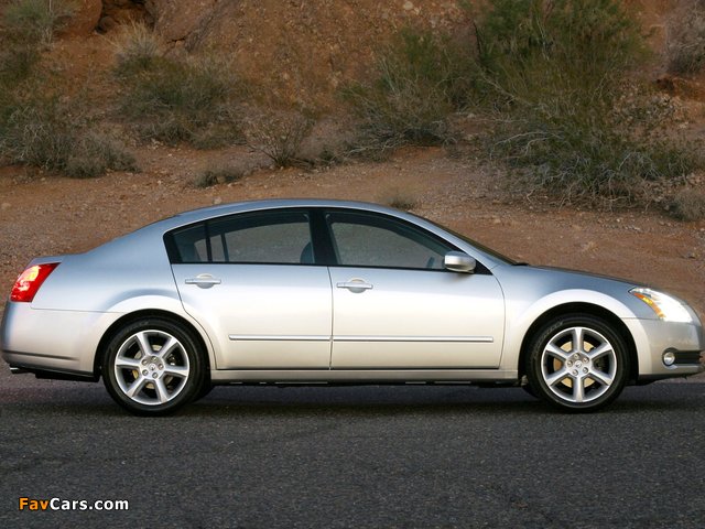 Nissan Maxima (A35) 2004–06 wallpapers (640 x 480)