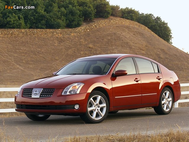 Nissan Maxima (A35) 2004–06 wallpapers (640 x 480)