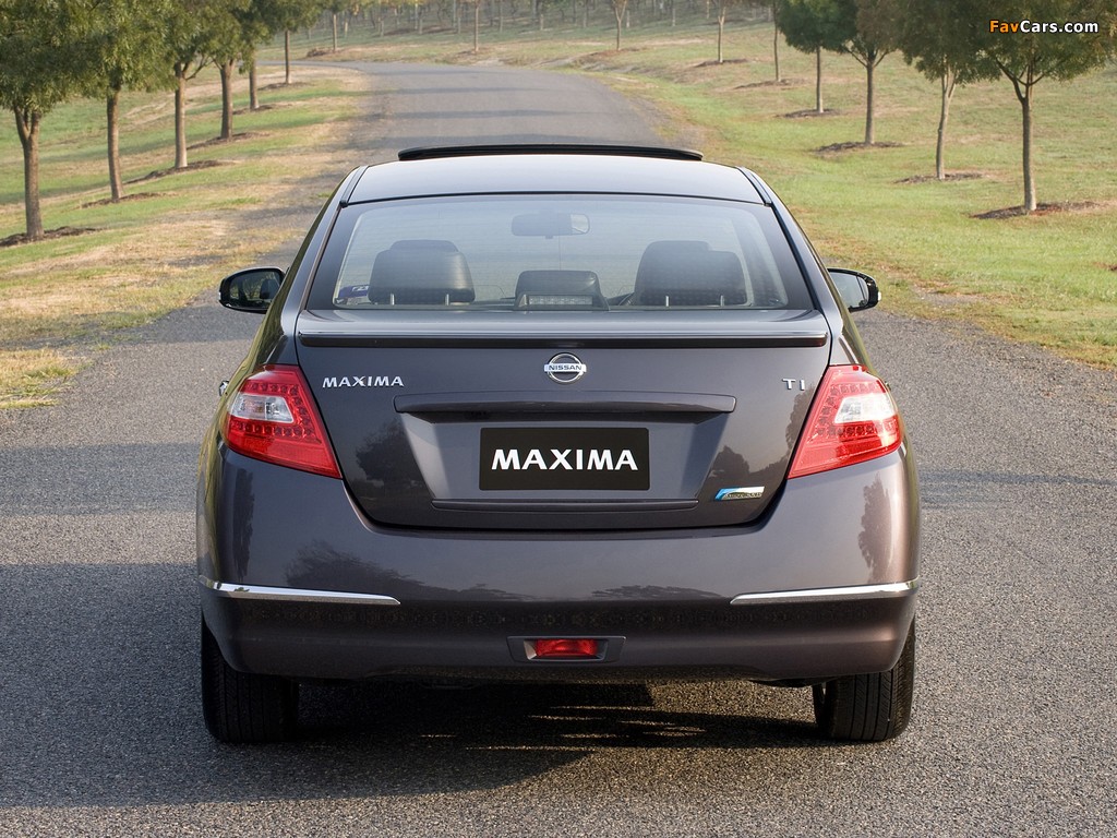 Nissan Maxima 2009 photos (1024 x 768)
