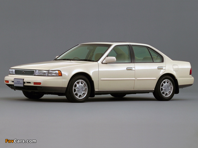 Photos of Nissan Maxima JP-spec (J30) 1991–94 (640 x 480)