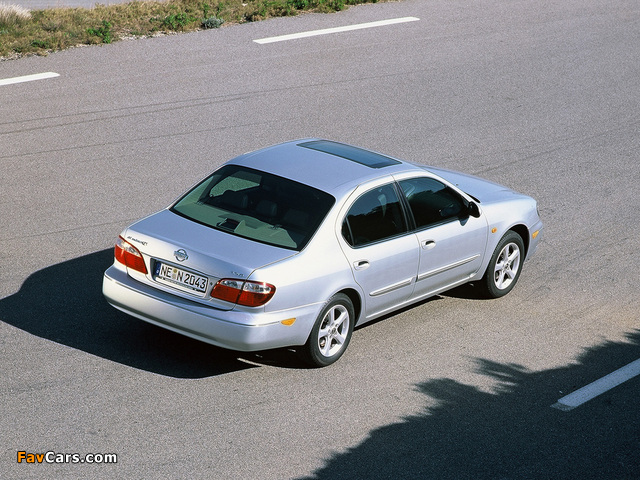 Pictures of Nissan Maxima QX (A33) 2000–04 (640 x 480)