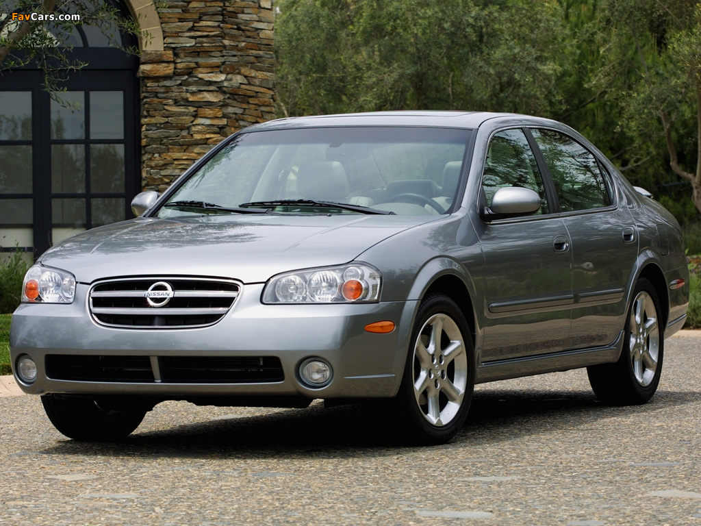 Pictures of Nissan Maxima US-spec (A33) 2002–03 (1024 x 768)