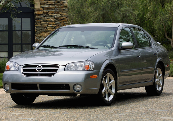 Pictures of Nissan Maxima US-spec (A33) 2002–03