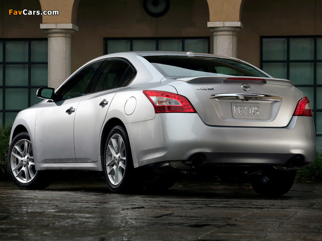 Pictures of Nissan Maxima (A36) 2008 (640 x 480)
