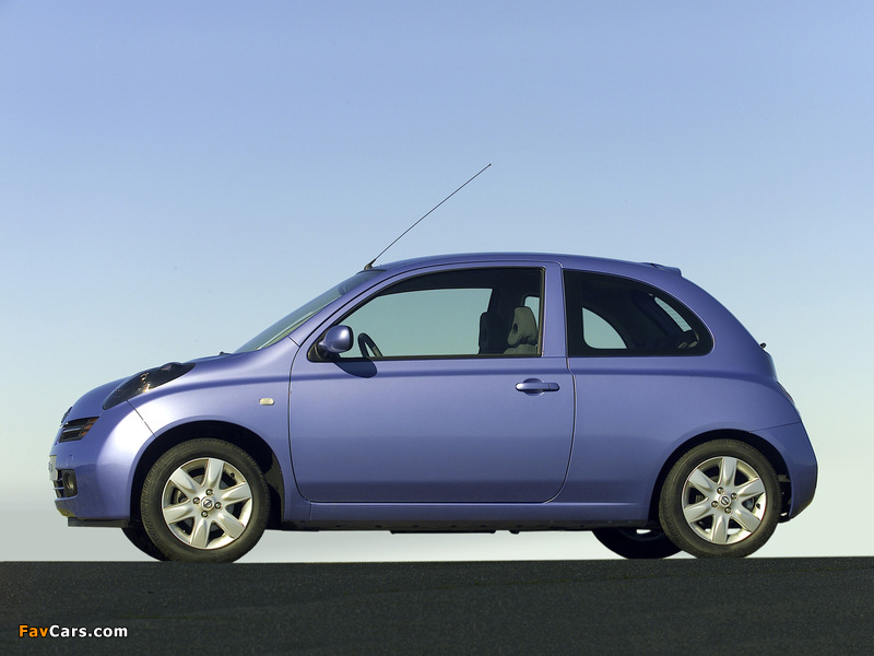 Images of Nissan Micra 3-door (K12) 2003–05 (800 x 600)