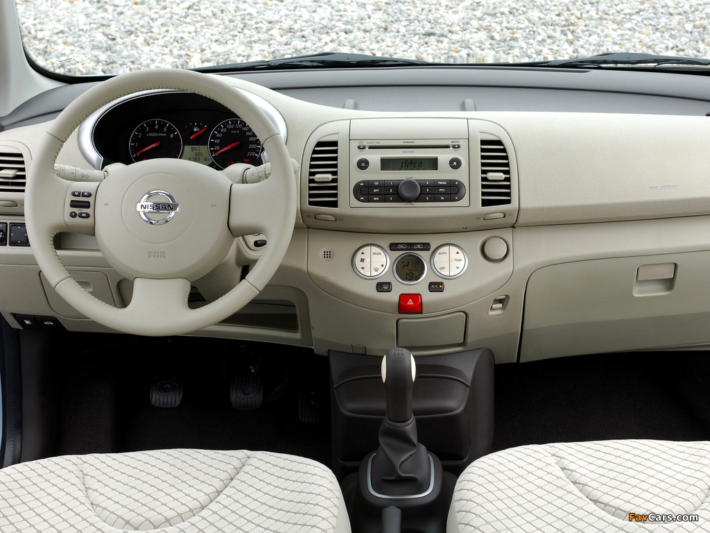 Images of Nissan Micra 5-door (K12C) 2007–10 (1024 x 768)