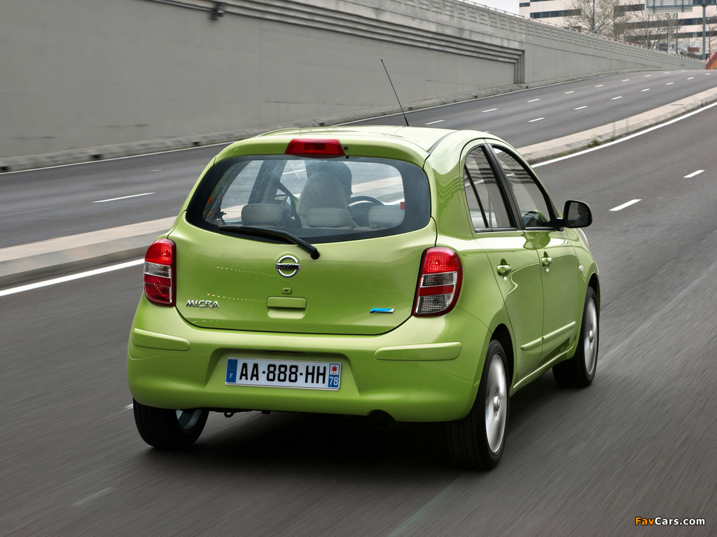 Images of Nissan Micra 5-door (K13) 2010 (1024 x 768)