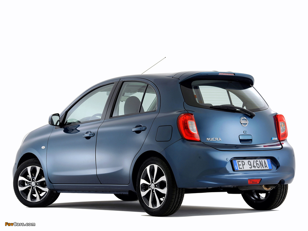 Images of Nissan Micra (K13) 2013 (1024 x 768)
