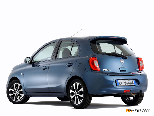 Images of Nissan Micra (K13) 2013 (640 x 480)