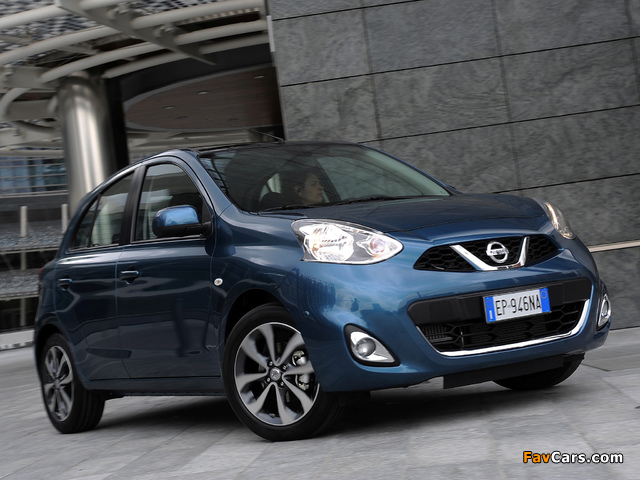Images of Nissan Micra (K13) 2013 (640 x 480)