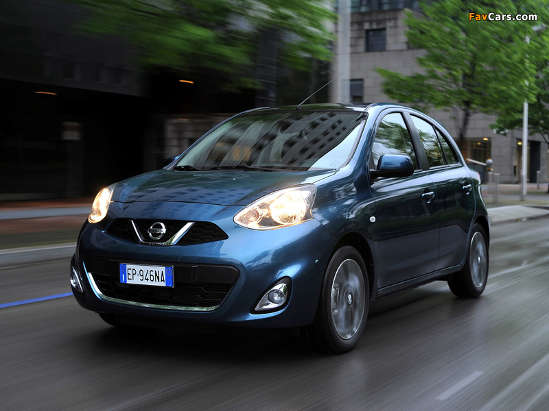 Images of Nissan Micra (K13) 2013 (800 x 600)