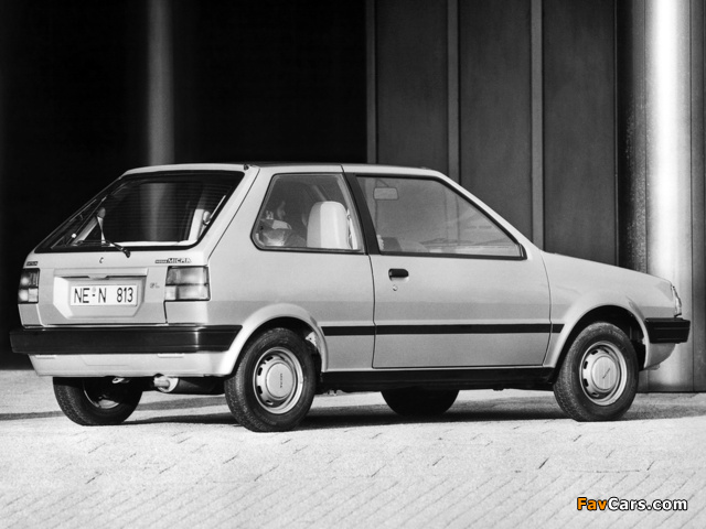 Nissan Micra 3-door (K10) 1982–92 photos (640 x 480)