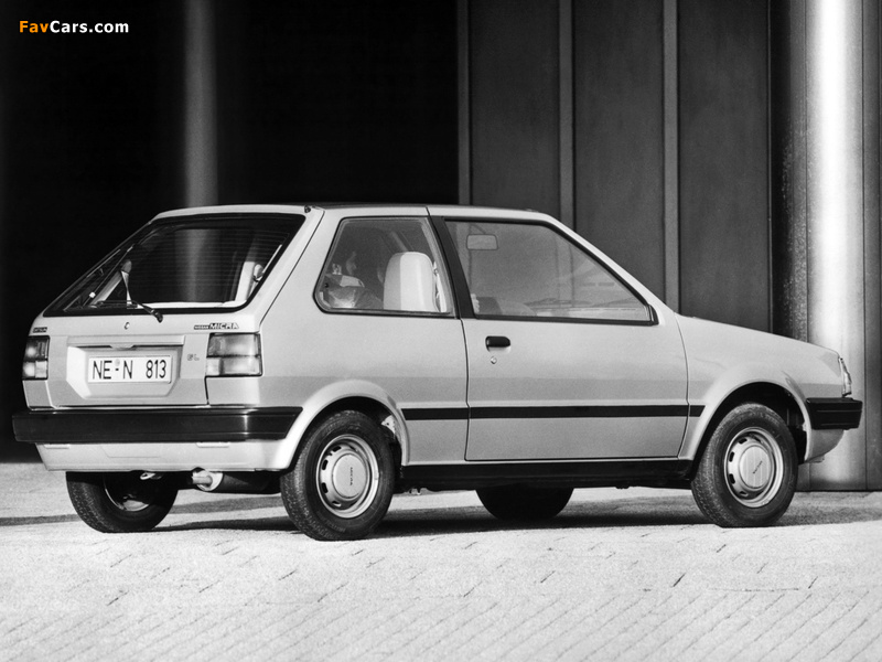 Nissan Micra 3-door (K10) 1982–92 photos (800 x 600)