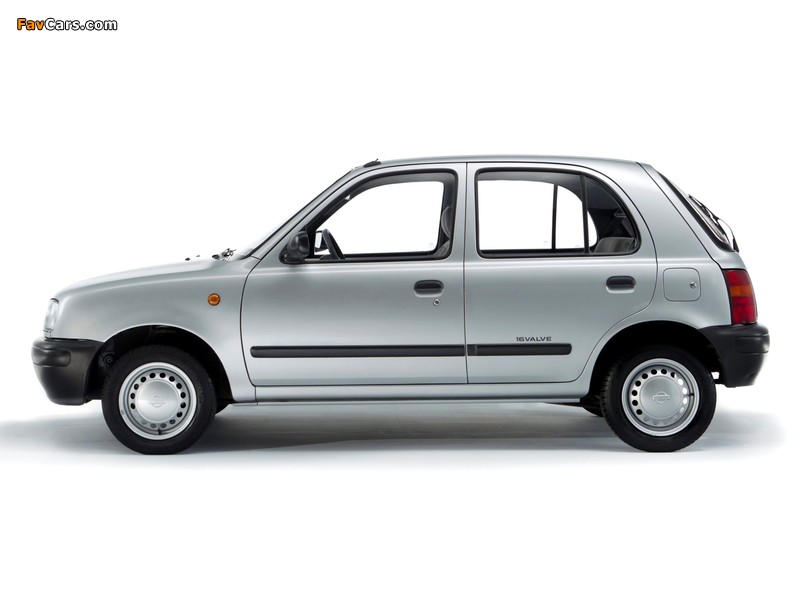 Nissan Micra 5-door (K11) 1992–97 images (800 x 600)