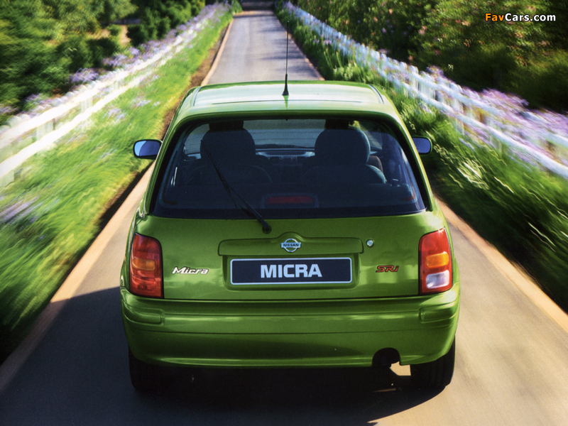 Nissan Micra 3-door (K11B) 1997–99 images (800 x 600)
