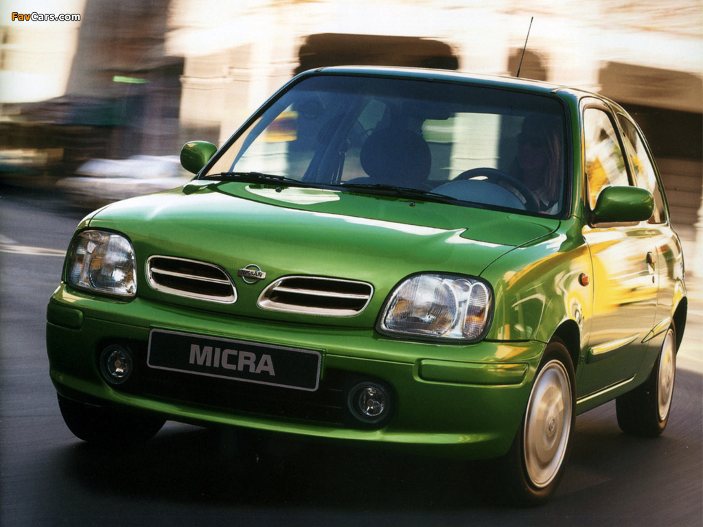 Nissan Micra 3-door (K11B) 1997–99 photos (1024 x 768)