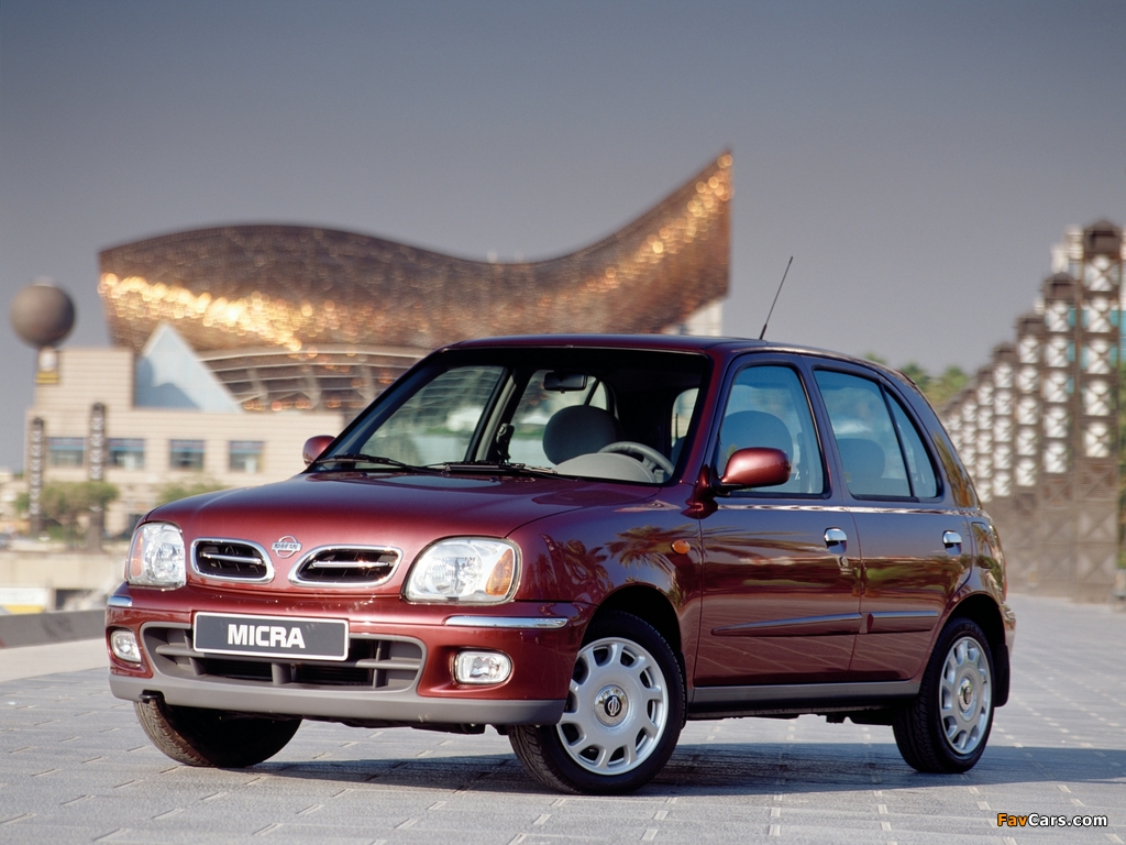 Nissan Micra 5-door (K11C) 1999–2003 pictures (1024 x 768)