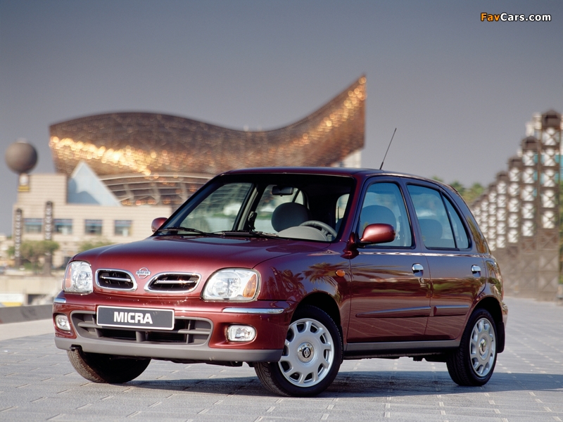 Nissan Micra 5-door (K11C) 1999–2003 pictures (800 x 600)