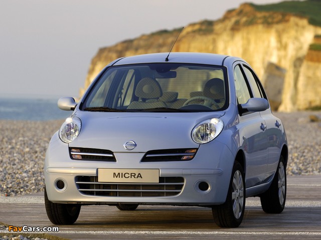 Nissan Micra 5-door (K12) 2005–07 images (640 x 480)