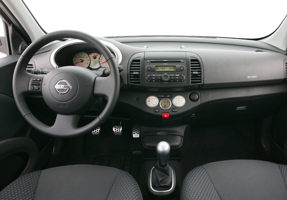 Nissan Micra 160SR 5-door (K12) 2005–07 photos