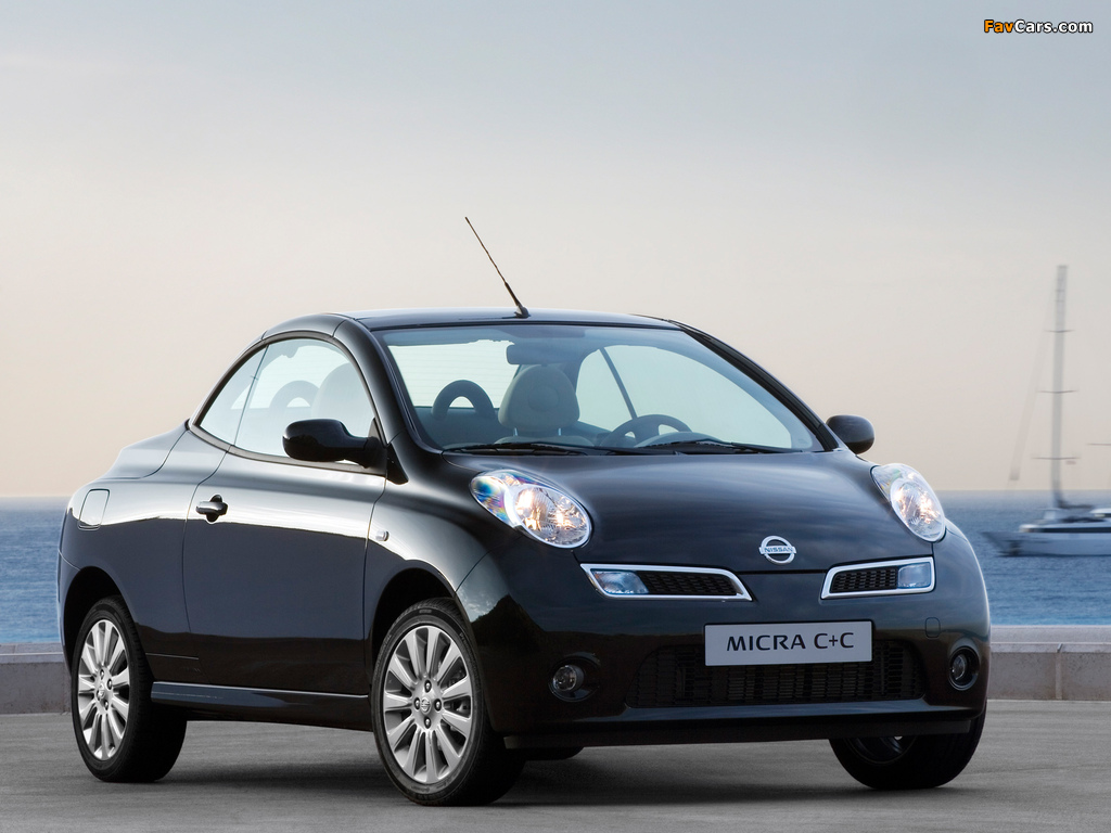 Nissan Micra C+C (K12C) 2007–10 pictures (1024 x 768)