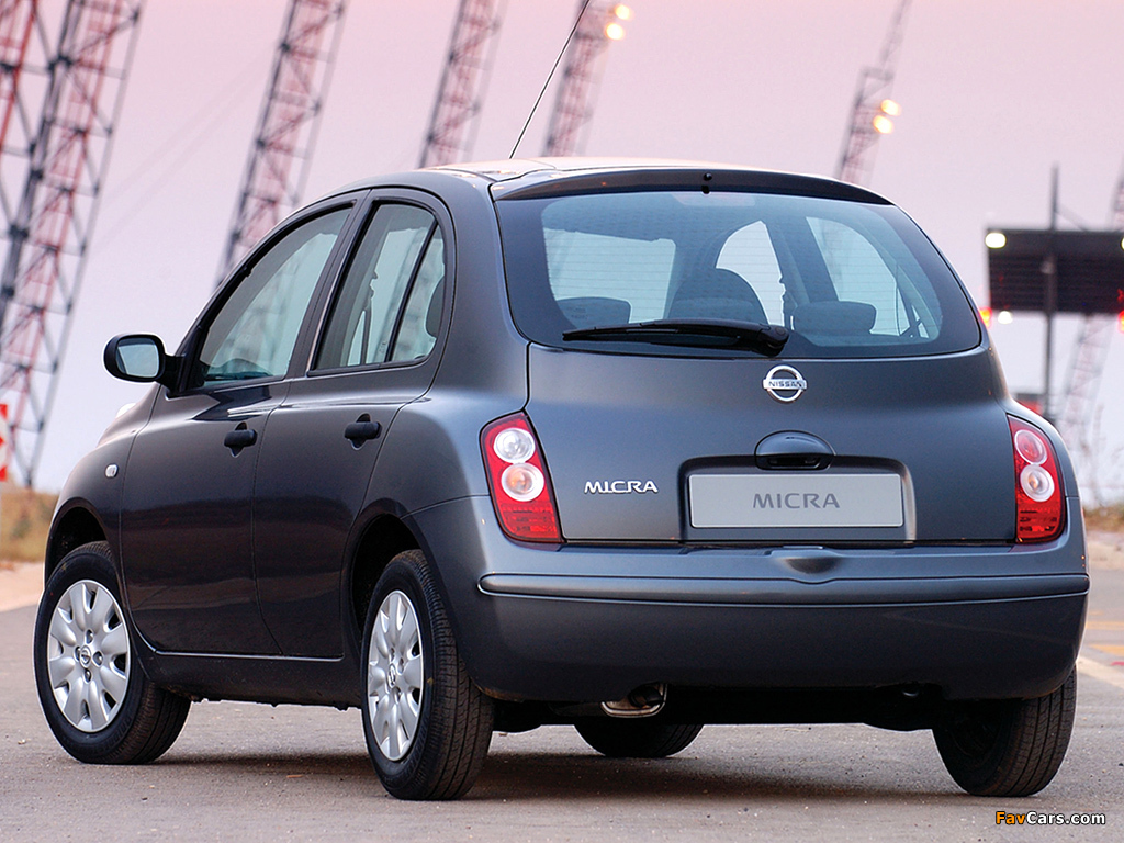 Nissan Micra Elegance 5-door (K12C) 2007 wallpapers (1024 x 768)