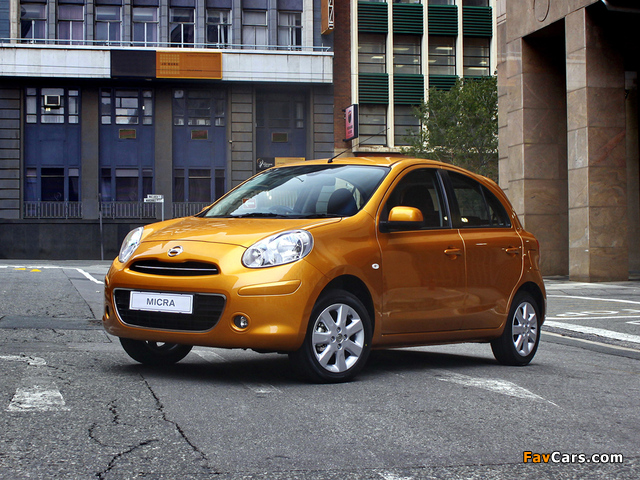 Nissan Micra 5-door ZA-spec (K13) 2011 photos (640 x 480)