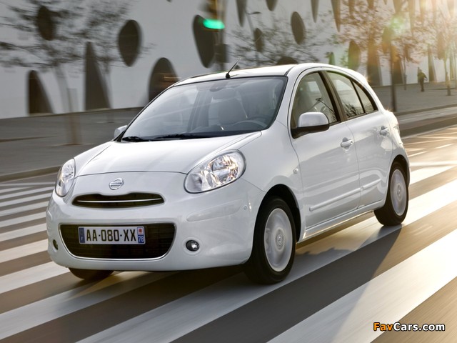 Nissan Micra DIG-S 5-door (K13) 2011 wallpapers (640 x 480)