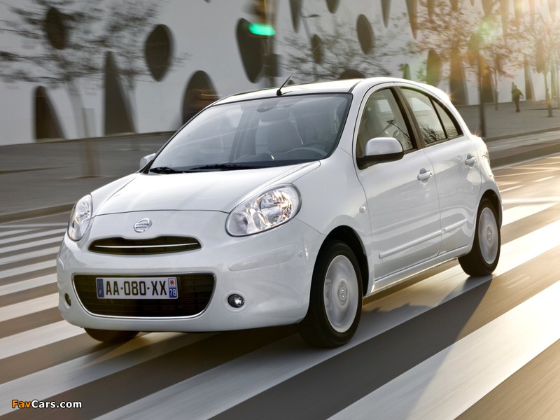 Nissan Micra DIG-S 5-door (K13) 2011 wallpapers (800 x 600)