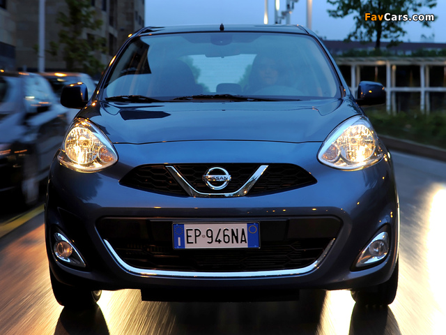 Nissan Micra (K13) 2013 photos (640 x 480)