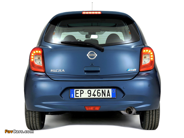 Nissan Micra (K13) 2013 pictures (640 x 480)