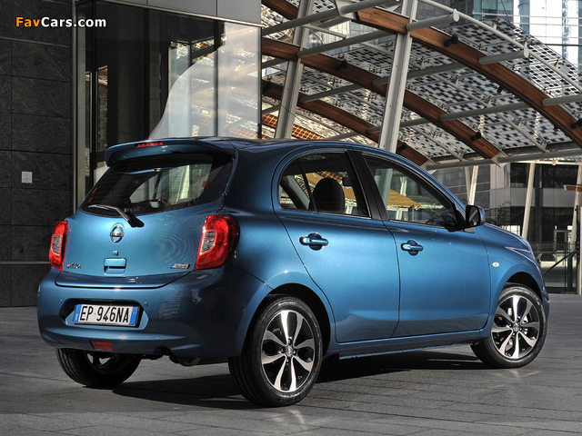 Nissan Micra (K13) 2013 pictures (640 x 480)