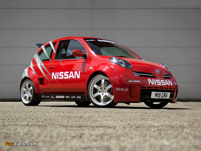 Photos of Nissan Micra 350SR Prototype (K12) 2005 (640 x 480)