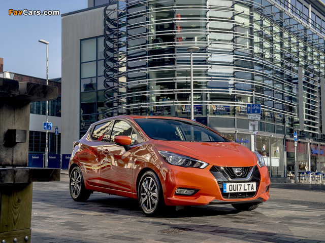 Photos of Nissan Micra UK-spec (K14) 2017 (640 x 480)