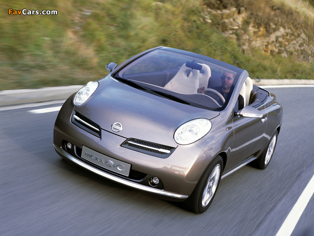 Pictures of Nissan Micra C+C Concept (K12) 2002 (640 x 480)