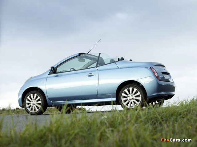 Pictures of Nissan Micra C+C (K12) 2005–07 (640 x 480)