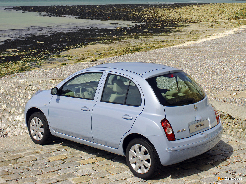 Pictures of Nissan Micra 5-door (K12) 2005–07 (1024 x 768)