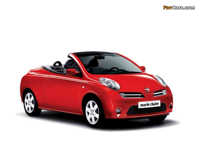 Pictures of Nissan Micra C+C Marie Claire (K12) 2007 (640 x 480)