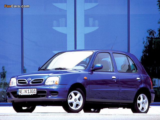 Nissan Micra 5-door (K11C) 1999–2003 wallpapers (640 x 480)