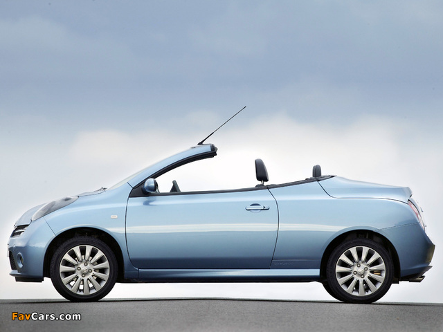 Nissan Micra C+C (K12) 2005–07 wallpapers (640 x 480)