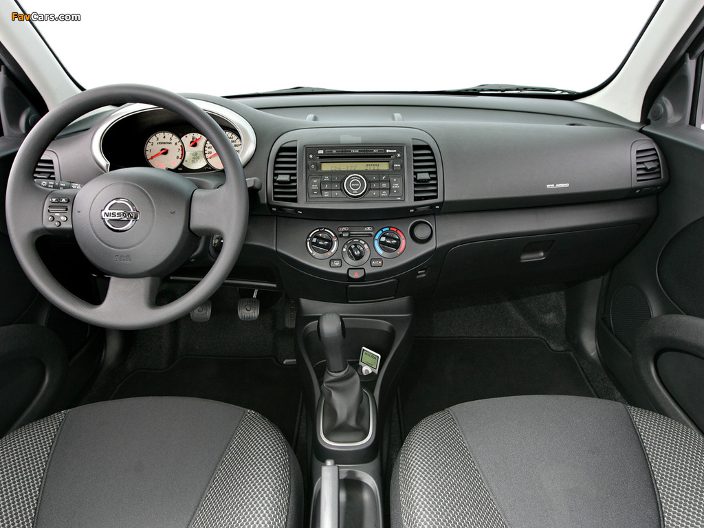 Nissan Micra 5-door (K12C) 2007–10 wallpapers (1024 x 768)