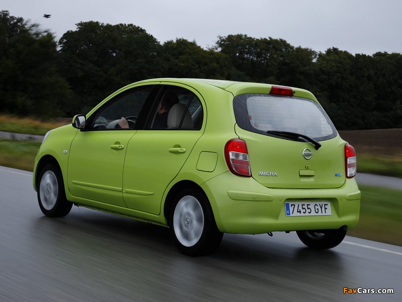 Nissan Micra 5-door (K13) 2010 wallpapers (800 x 600)