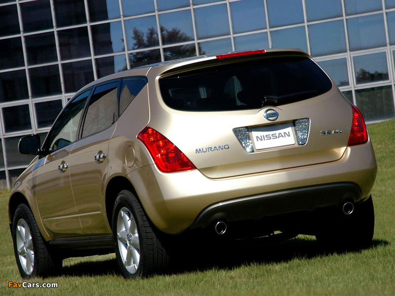 Nissan Murano (Z50) 2003–08 images (800 x 600)
