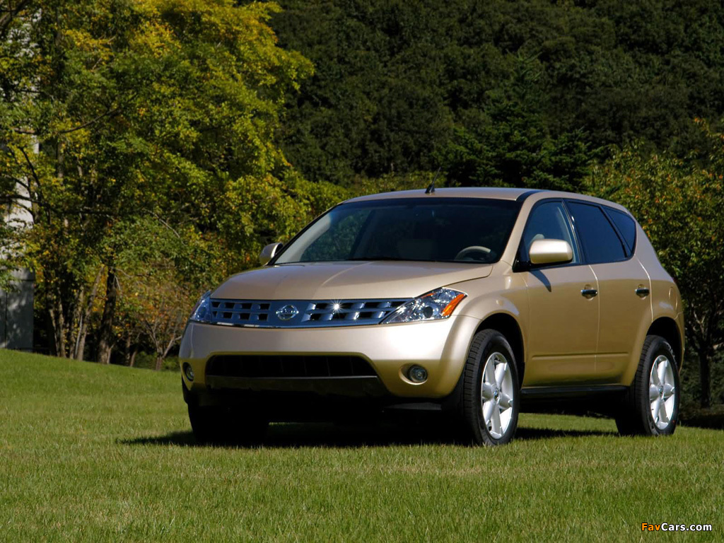 Nissan Murano (Z50) 2003–08 images (1024 x 768)