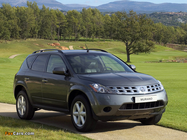 Nissan Murano (Z50) 2003–08 pictures (640 x 480)