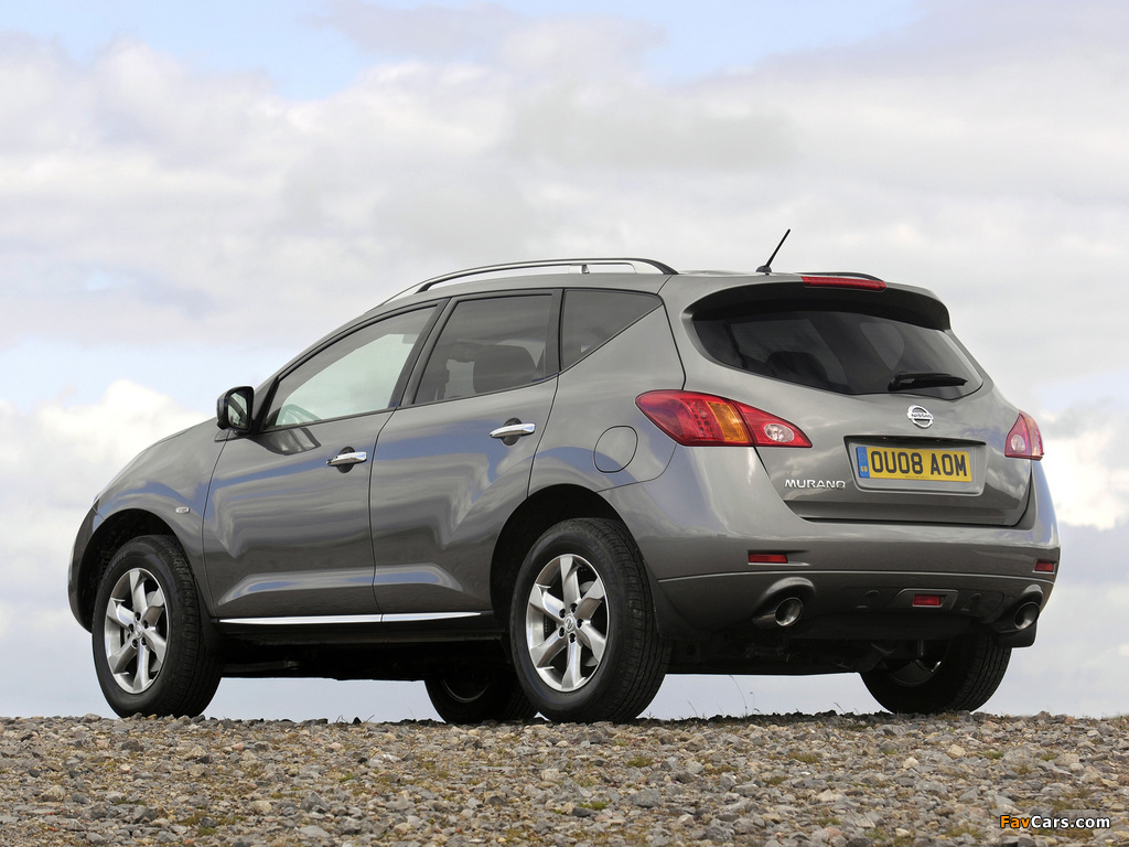 Nissan Murano UK-spec (Z51) 2008–10 photos (1024 x 768)