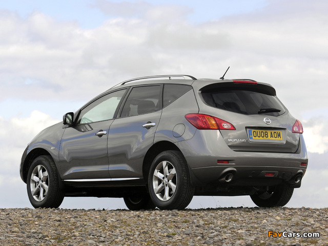 Nissan Murano UK-spec (Z51) 2008–10 photos (640 x 480)