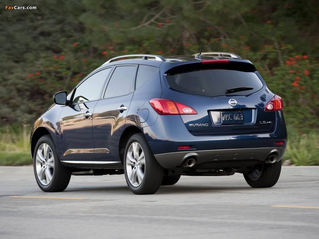 Nissan Murano US-spec (Z51) 2008–10 pictures (1024 x 768)