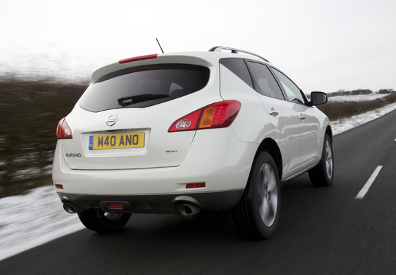 Nissan Murano dCi UK-spec (Z51) 2010–11 wallpapers