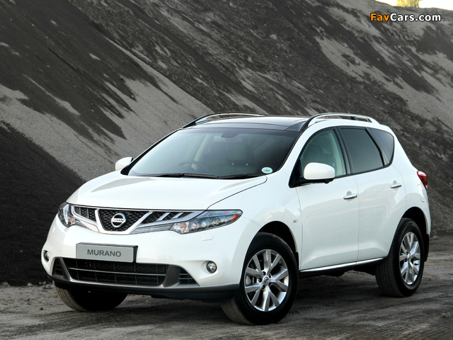 Photos of Nissan Murano ZA-spec (Z51) 2012 (640 x 480)